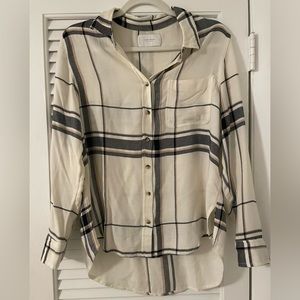Plaid Lucky Brand Button Down Shirt